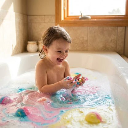 KiddiesCreate™ Eğlenceli Banyo Topu Seti